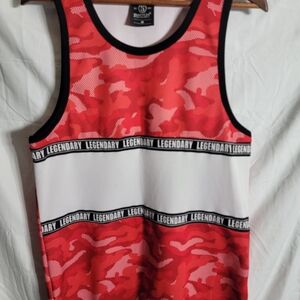 Legendary Red Camo Men's Tank Top